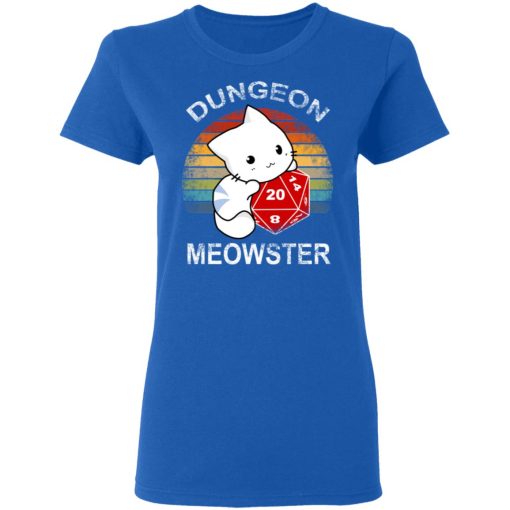 Dungeon Meowster Retro Vintage Funny Cat T-Shirts, Hoodies, Long Sleeve 16
