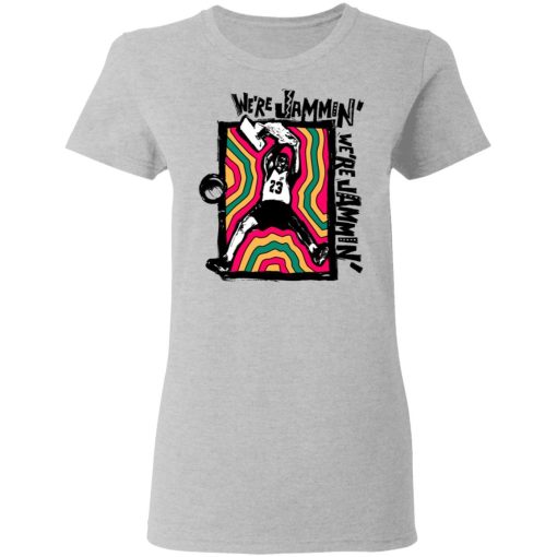 We're Jammin' Bob Marley Michael Jordan 23 T-Shirts, Hoodies, Long Sleeve 11