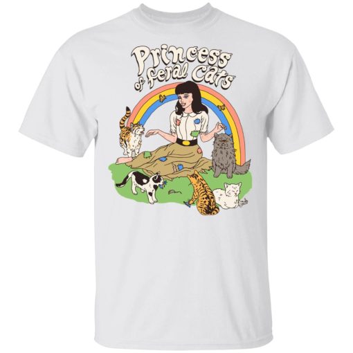 Princess Of Feral Cats T-Shirts, Hoodies, Long Sleeve 3