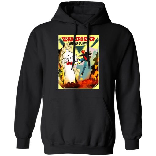 Seven Zero Seven Defender Of Justice Mystic Messenger Anime Animation Cartoon Movies T-Shirts, Hoodies, Long Sleeve 20