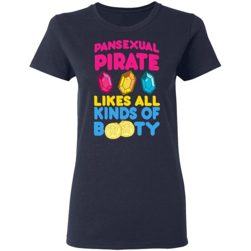 Pansexual Pirate Likes All Kinds Of Booty T-Shirts, Hoodies, Long Sleeve 13
