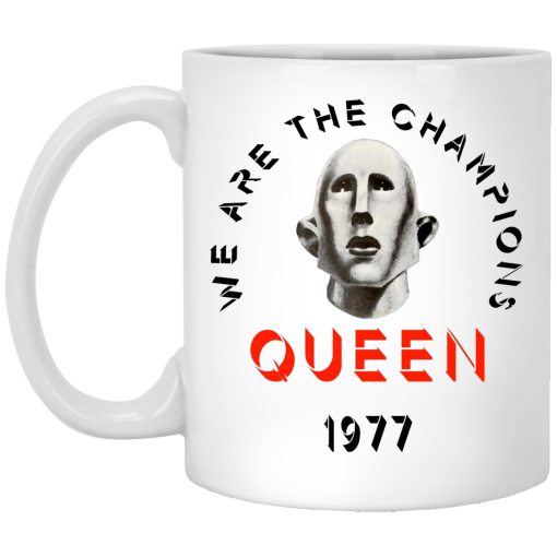 Queen We Are The Champions Queen 1977 Mug 5