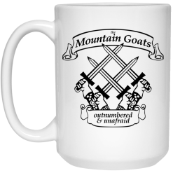 The Mountain Goats Outnumbered And Unafraid Mug 9
