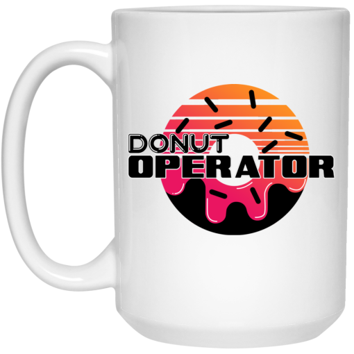 Donut Operator Logo Mug 4