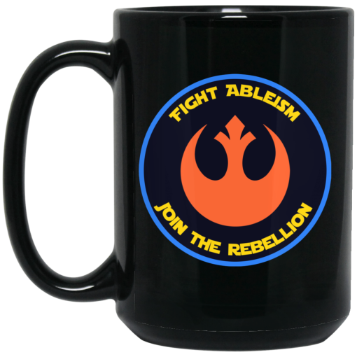 Fight Ableism Join The Rebellion Mug 3