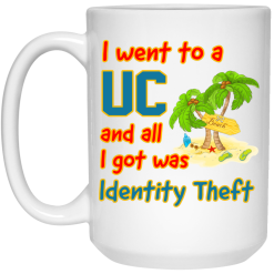 I Went To A UC And All I Got Was Identity Theft Mug 5