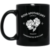 Rose Apothecary Locally Sourced Handcrafted With Care Mug 1