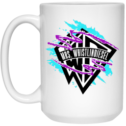 Whistlin Diesel Mrs. WD Logo Mug 5