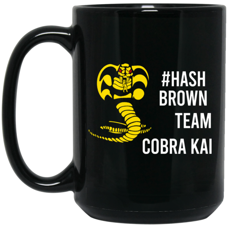 Hash Brown Team Cobra Kai Mug