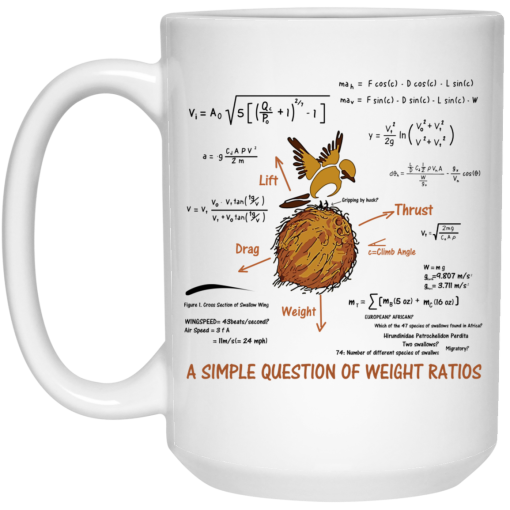 A Simple Question Of Weight Ratios Funny Math Teacher Mug 4