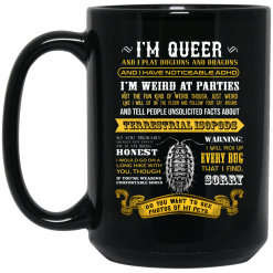 I’m Queer And I Play Dungeons And Dragons Have Noticeable Adhd Mug 5