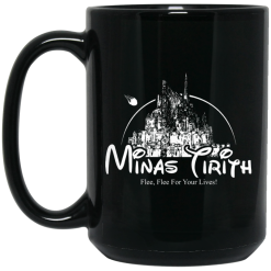 Minas Tirith Flee Flee For Your Lives Mug 5