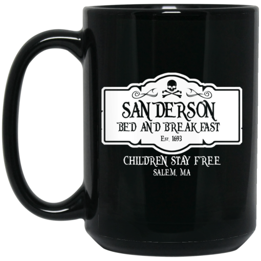 Sanderson Bed And Breakfast Est 1963 Children Stay Free Mug 3