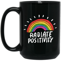 Radiate Positivity Rainbow Mug 5