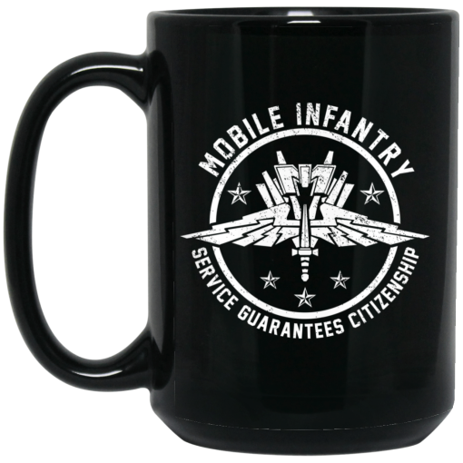Mobile Infantry Service Guarantees Citizenship Mug 4