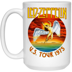 Led Zeppelin US Tour 1975 Mug 6