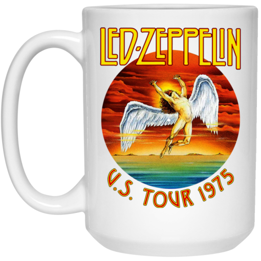 Led Zeppelin US Tour 1975 Mug 4