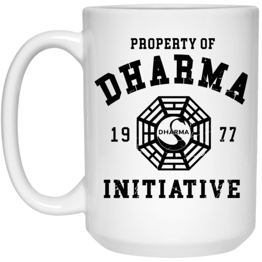 Property Of Dharma 1977 Initiative Mug 3