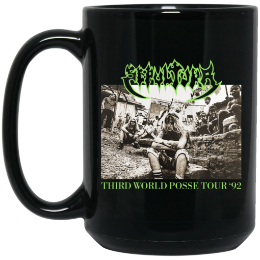 Sepultura Third World Posse Tour 92 Mug 3