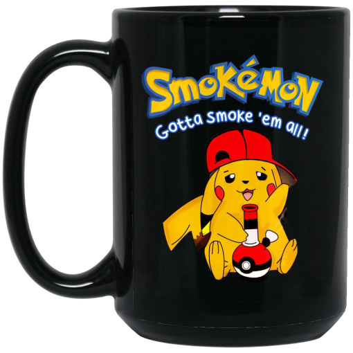 Smokemon Gotta Smoke 'Em All Mug 3