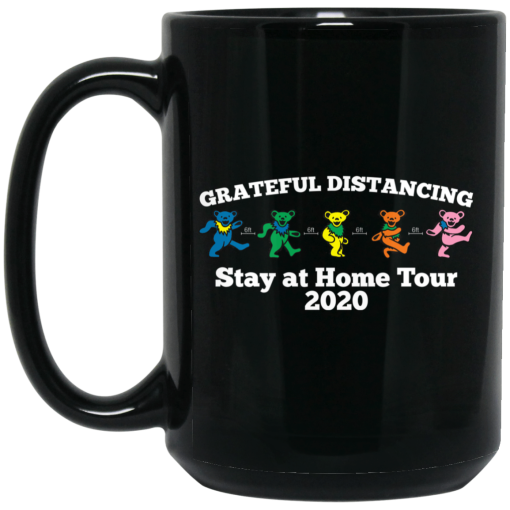 Grateful Distancing Stay At Home Tour 2020 Mug 4