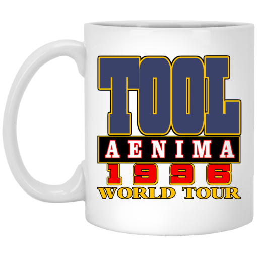 Tool Aenima 1996 World Tour Mug 5