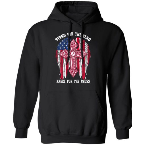 Alabama Crimson Tide Stand For The Flag Kneel For The Cross T-Shirts, Hoodies, Long Sleeve 19