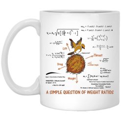 A Simple Question Of Weight Ratios Funny Math Teacher Mug