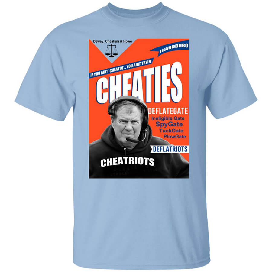 Bill Belichick Cheaties shirt