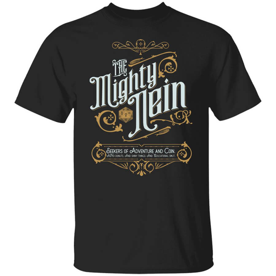 Mighty Nein DnD Veth Nott Critical Role Inspired Long Sleeve Tee T-Shirt