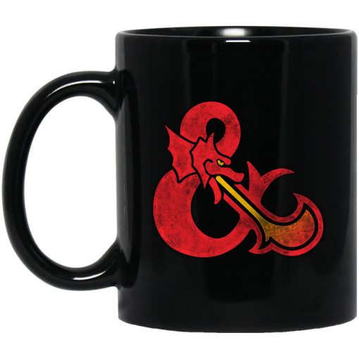 Dungeons & Dragons DND Logo Mug