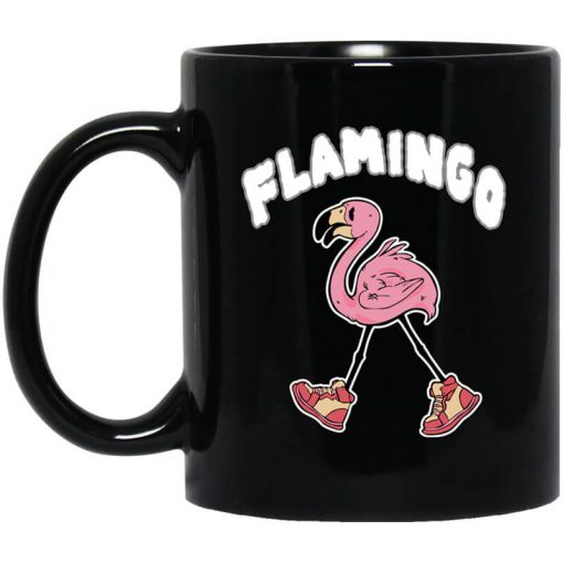 Flamingo Boot Boy Mug