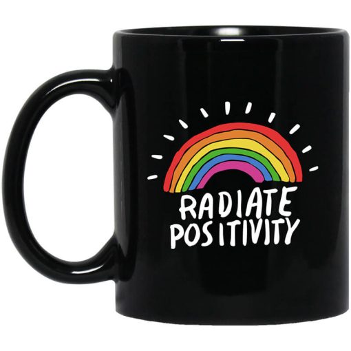 Radiate Positivity Rainbow Mug