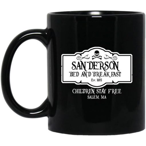 Sanderson Bed And Breakfast Est 1963 Children Stay Free Mug
