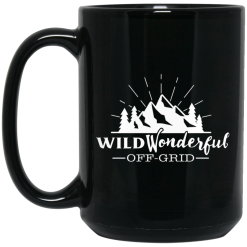 Wild Wonderful Off Grid Logo Mug 6
