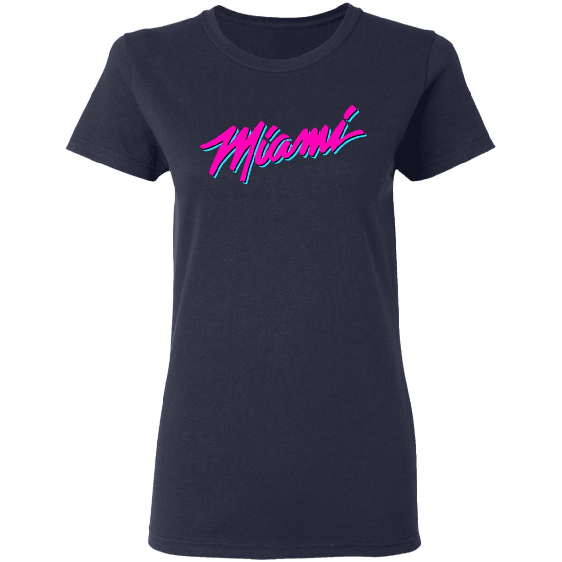 Miami Vice - Miami Heat T-Shirt by Brand A - Pixels Merch