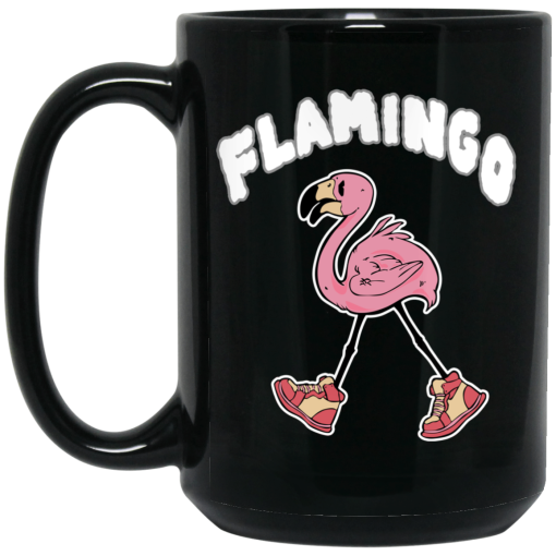 Flamingo Boot Boy Mug 3