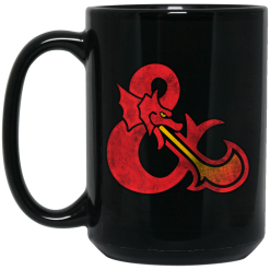 Dungeons & Dragons DND Logo Mug 5