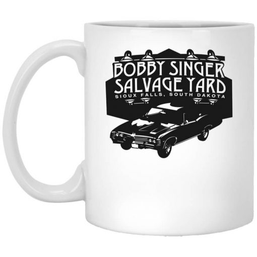 Bobby Singer Salvage Yard Sioux Falls South Dakota Mug