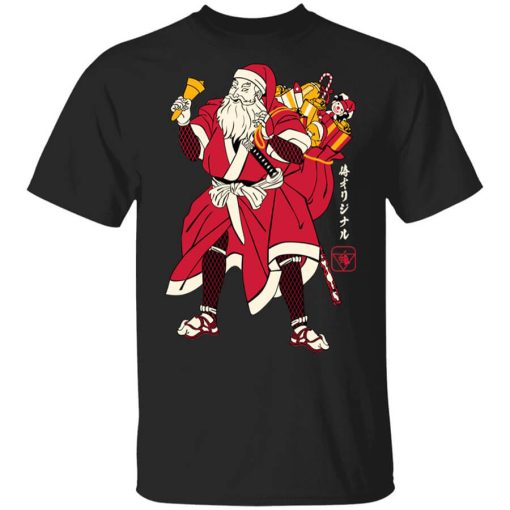 Christmas Santa Samurai Shirt