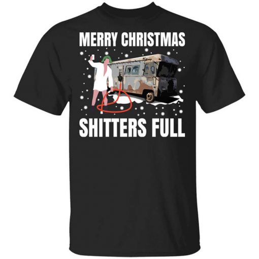 Cousin Eddie Merry Christmas Shitters Full T-Shirt