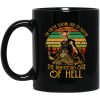 I'm On The Wrong Side Of Heaven The Righteous Side Of Hell Vintage Version Mug