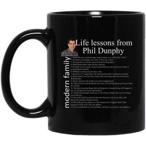 Modern Family Life Lessons From Phil Dunphy Mug