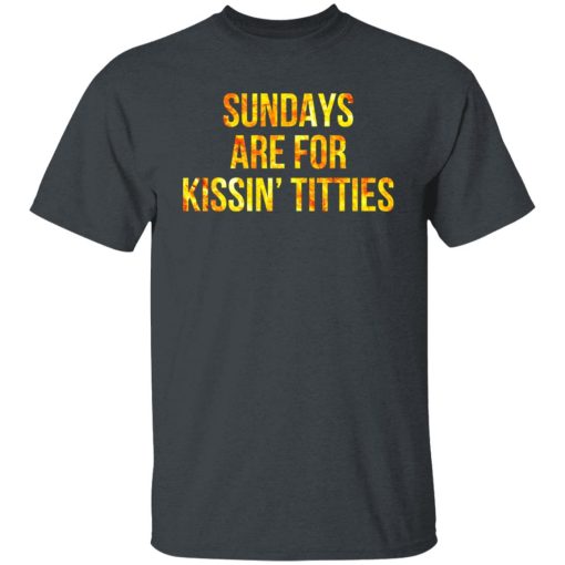Sundays Are For Kissin' Titties Mitch Trubisky Era T-Shirts, Hoodies, Long Sleeve 4