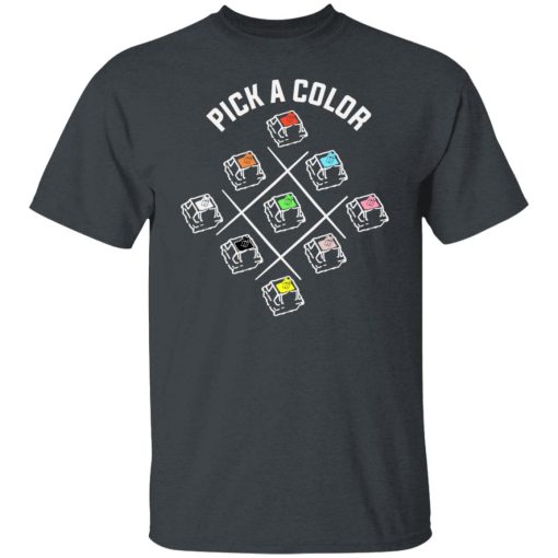 Pick A Color Mechanical Keyboard T-Shirts, Hoodies, Long Sleeve 3