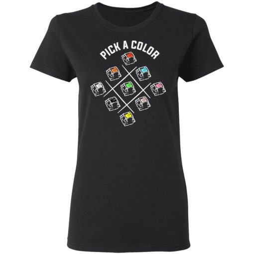 Pick A Color Mechanical Keyboard T-Shirts, Hoodies, Long Sleeve 10