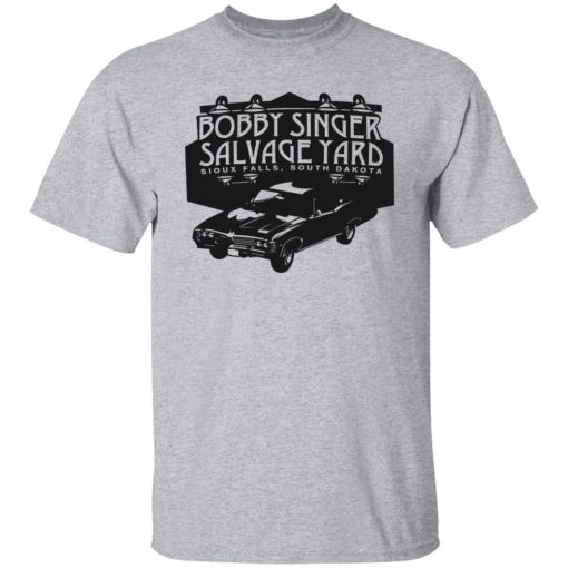 Bobby Singer Salvage Yard Sioux Falls South Dakota T-Shirts, Hoodies, Long Sleeve 6