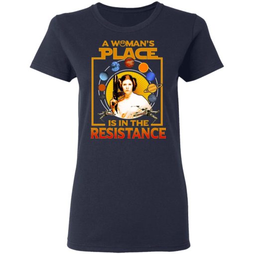A Woman's Place Is In The Resistance T-Shirts, Hoodies, Long Sleeve 13