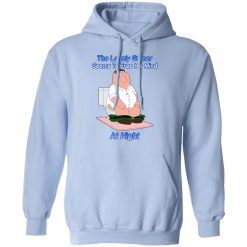 The Lonely Stoner Seems To Free His Mind At Night Peter Griffin Version T-Shirts, Hoodies, Long Sleeve 45