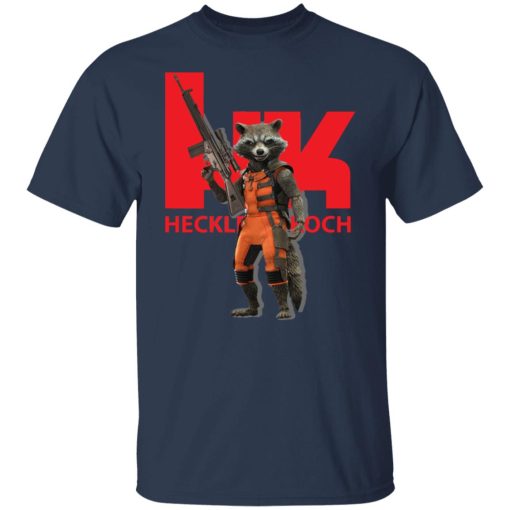 Rocket Raccoon HK Heckler and Koch T-Shirts, Hoodies, Long Sleeve 5